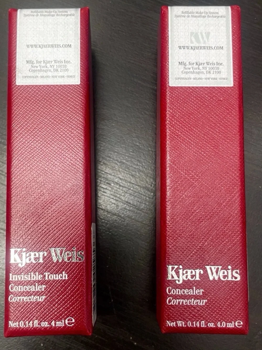 Lot of 2 ~ Kjaer Weis — Shade D320 Women’s Makeup Concealer NIB